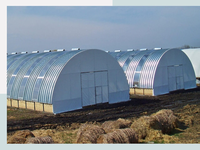 Сельскохозяйственные здания в Кольчугине