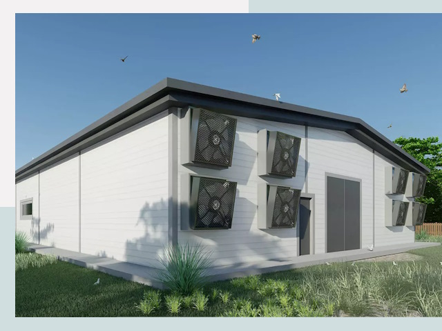 Строительство птичников в Кольчугине