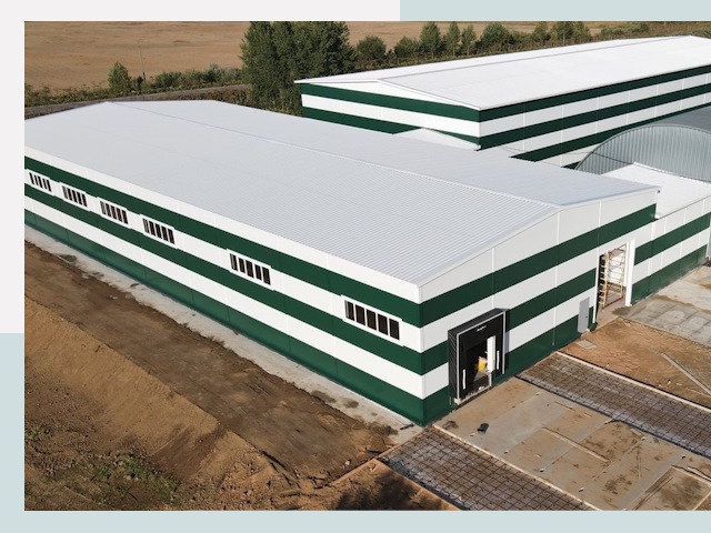 Строительство овощехранилищ в Кольчугине