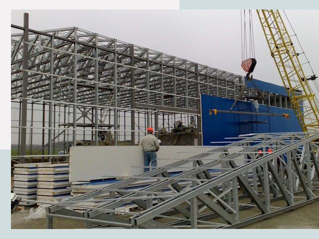 Строительство заводов в Кольчугине