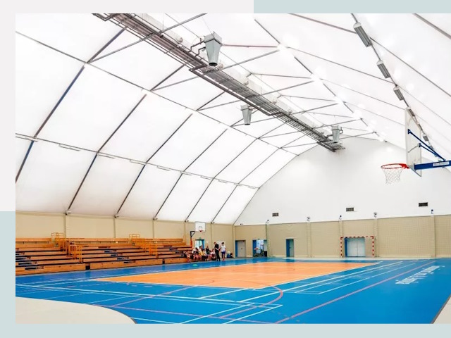 Строительство спортивных залов в Кольчугине