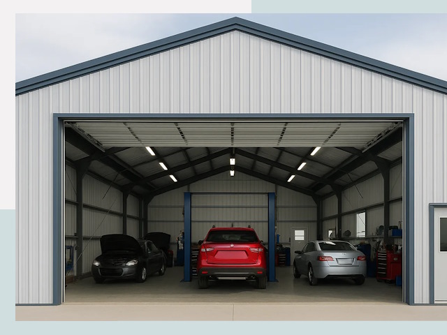 Ангары из сэндвич панелей от 610 руб. в Кольчугино