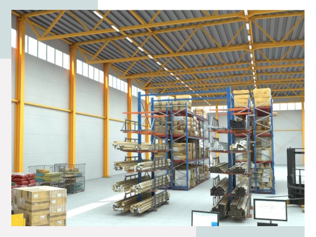 Типовые ангары в Кольчугине