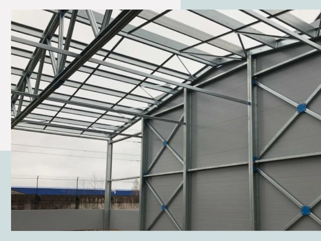 Каркасные ангары от СтальСтрой-Кль по цене от 610 руб.