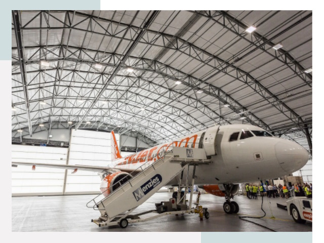 Авиационные ангары в Кольчугине