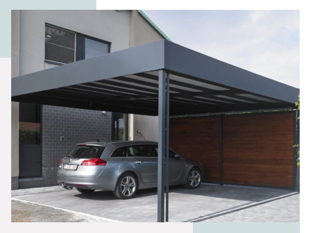 Металлические навесы в Кольчугине