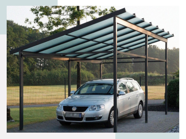 Навесы для автомобилей в Кольчугине