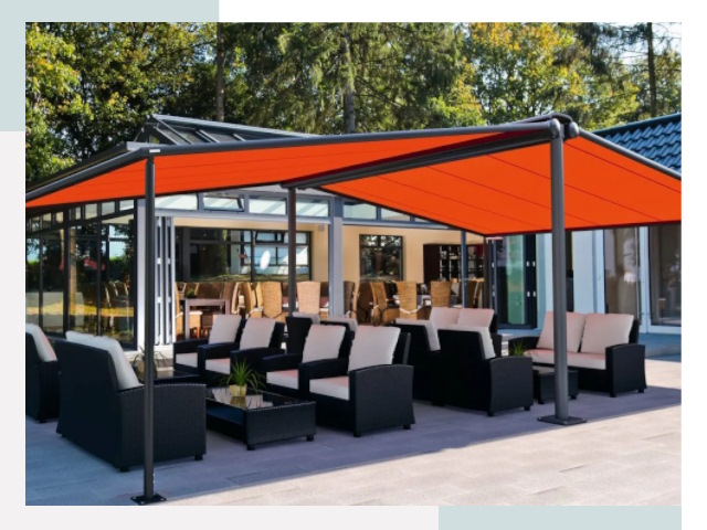 Навесы для кафе и ресторанов в Кольчугине