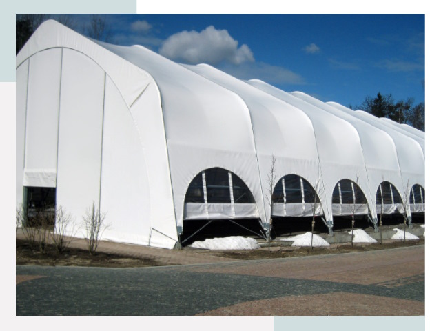 Каркасно-тентовые сооружения в Кольчугине
