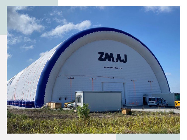 Брендирование ангаров в Кольчугине