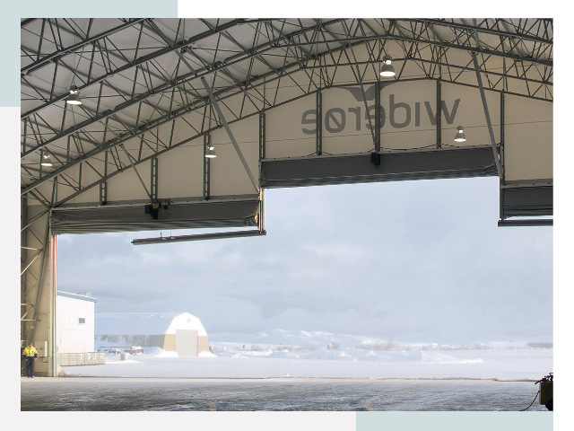 Ворота для ангаров в Кольчугине