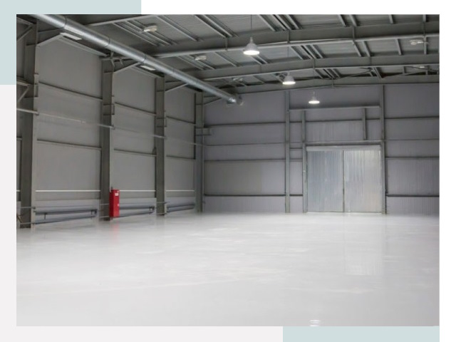 Полы для ангаров в Кольчугине