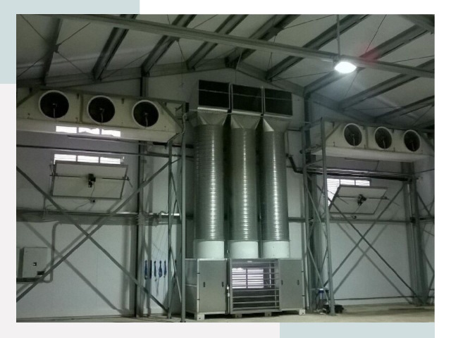 Инженерные системы для ангаров в Кольчугине