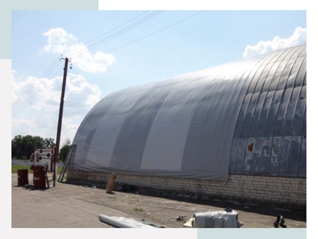 Ремонт ангаров в Кольчугине