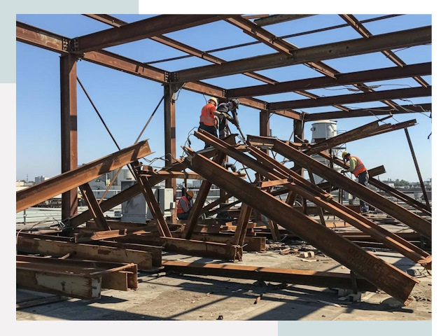 Демонтаж металлоконструкций в Кольчугине от 610 руб.