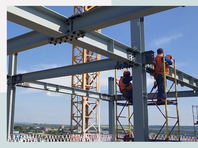 Монтаж металлоконструкций в Кольчугине