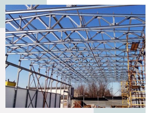 Металлокаркасы для складов в Кольчугине