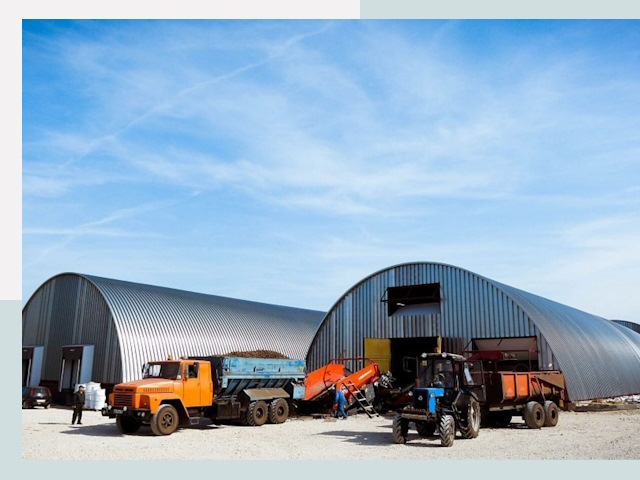 Ангары для спецтехники в Кольчугине